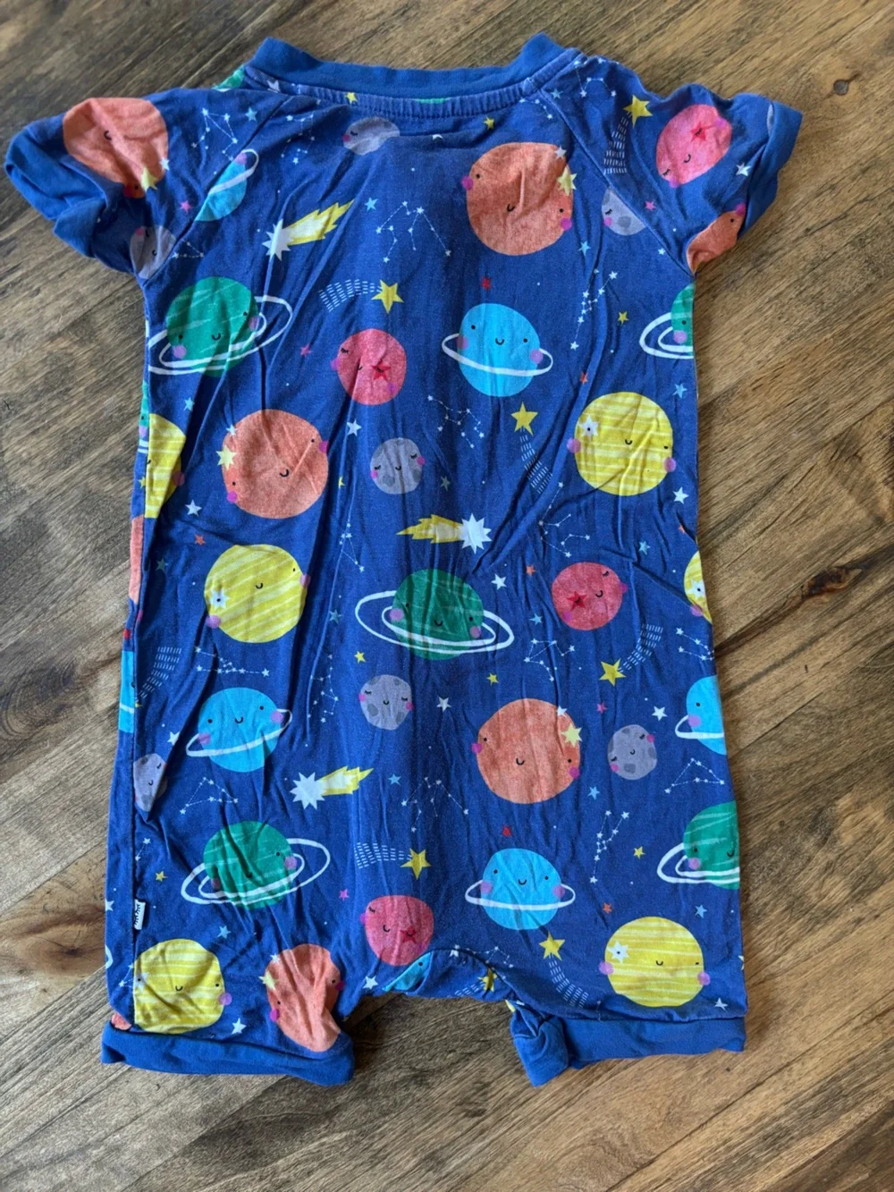 Little Sleepies Solar System Bamboo Romper